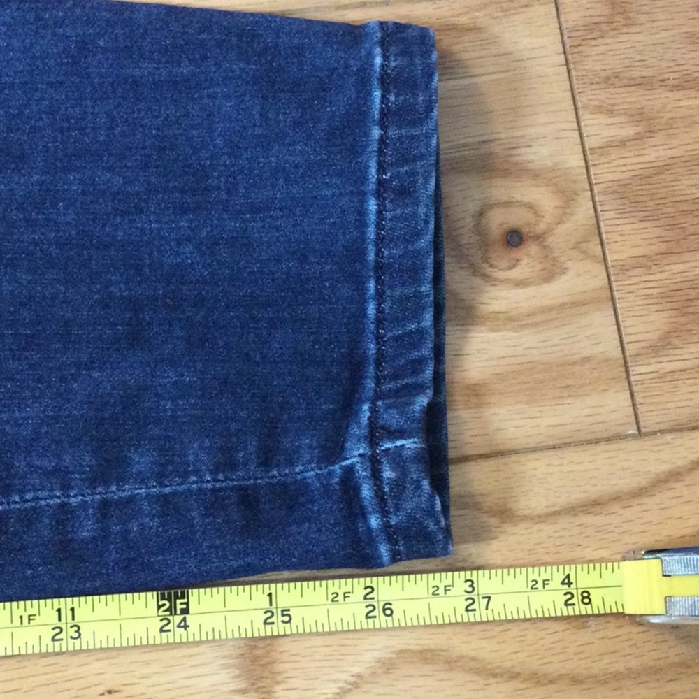 6 Talbots Heritage Ankle Side Zip Blue Denim Jeans - Picture 11 of 16
